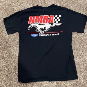 NMRA Ford Mustang T-shirt size large